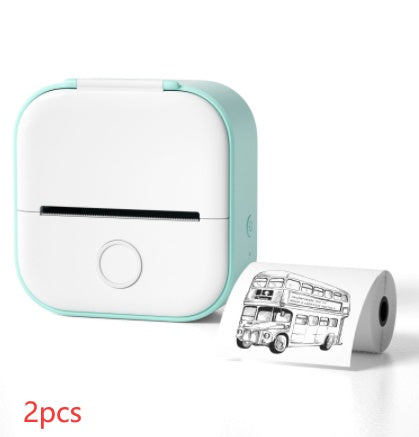 Portable Bluetooth Label & Photo Printer — Create Custom Labels, Tags & Mini Prints Anywhere