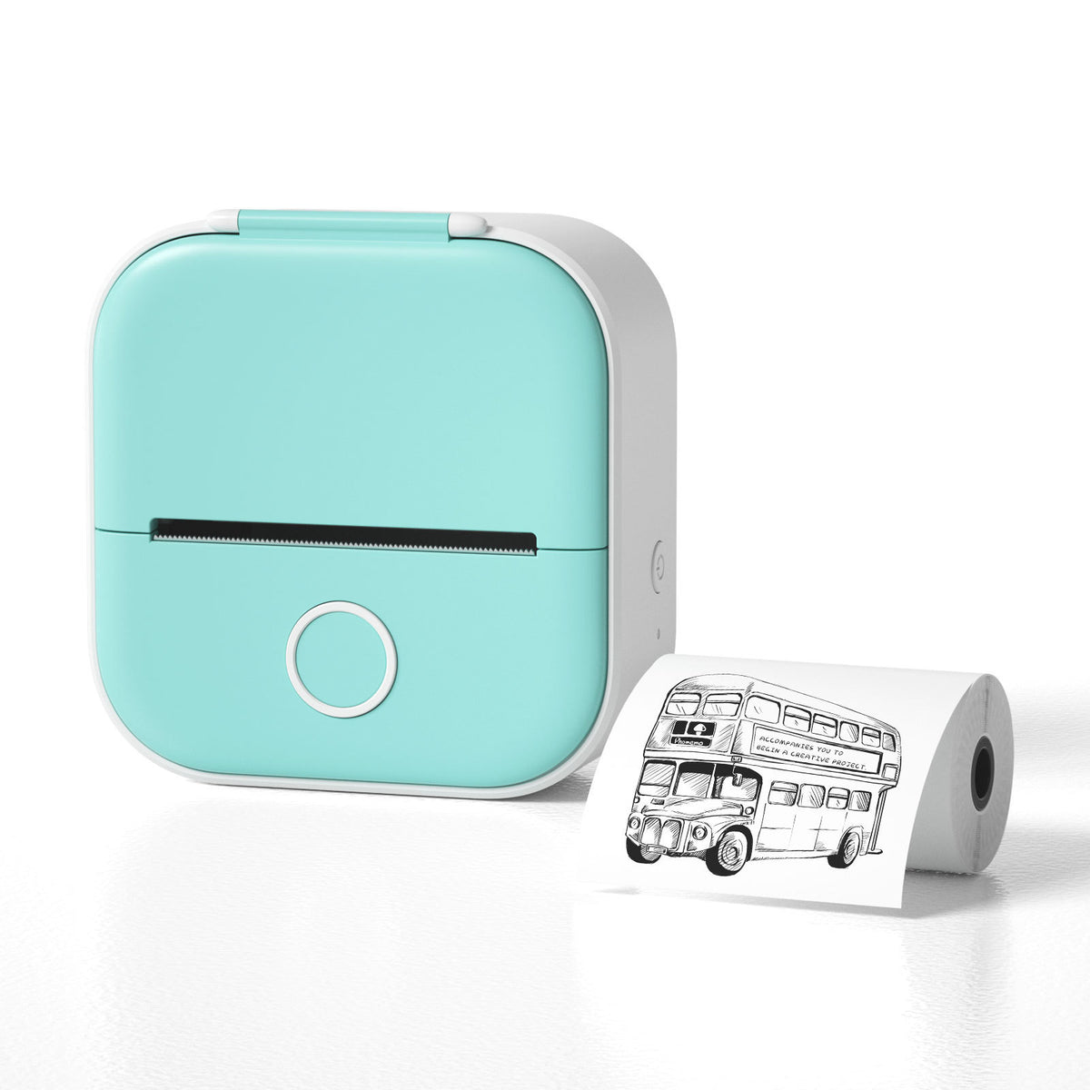 Portable Bluetooth Label & Photo Printer — Create Custom Labels, Tags & Mini Prints Anywhere