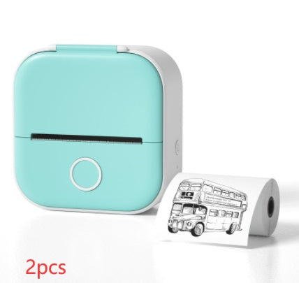 Portable Bluetooth Label & Photo Printer — Create Custom Labels, Tags & Mini Prints Anywhere