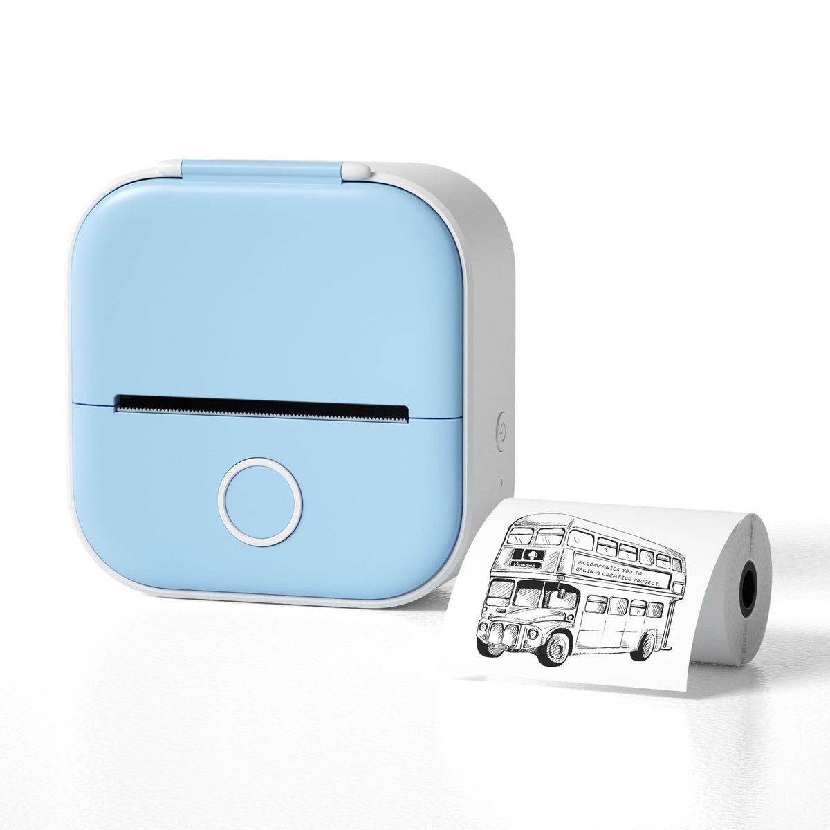 Portable Bluetooth Label & Photo Printer — Create Custom Labels, Tags & Mini Prints Anywhere