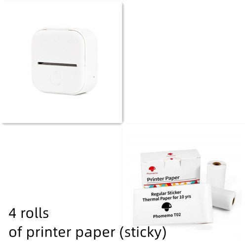 Portable Bluetooth Label & Photo Printer — Create Custom Labels, Tags & Mini Prints Anywhere