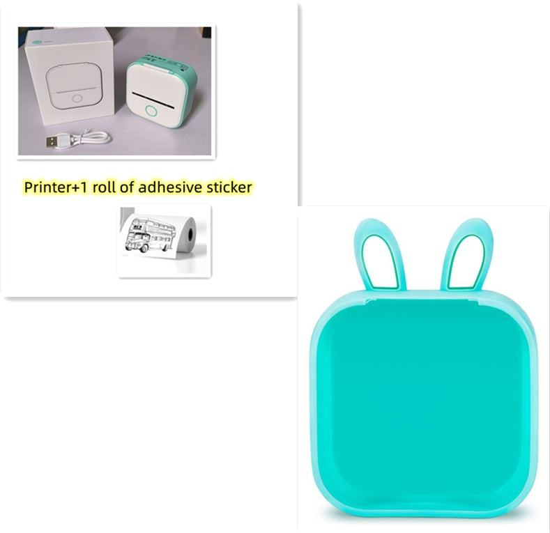 Portable Bluetooth Label & Photo Printer — Create Custom Labels, Tags & Mini Prints Anywhere