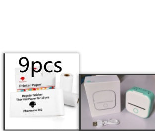 Portable Bluetooth Label & Photo Printer — Create Custom Labels, Tags & Mini Prints Anywhere