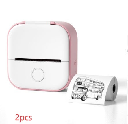 Portable Bluetooth Label & Photo Printer — Create Custom Labels, Tags & Mini Prints Anywhere